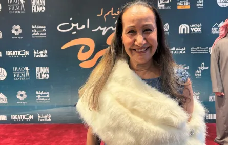 خيرية نظمي- الصورة خاصة بسيدتي من تصوير زكية البلوشي