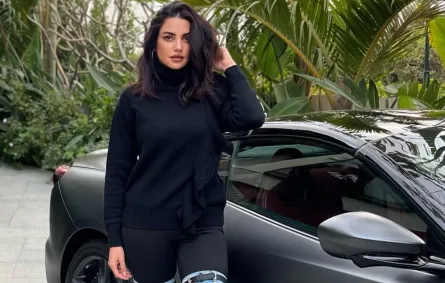 درة - الصورة من حسابها على إنستغرام