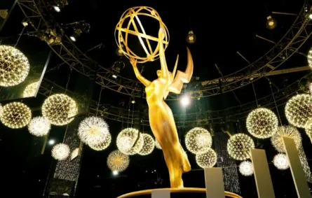تمثال جائزة إيمي Emmy statue - مصدر الصورة: Frazer Harrison/Getty Images/AFP