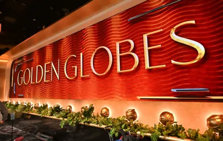 السجادة الحمراء لحفل توزيع جوائز غولدن غلوب. مصدر الصورة: Michael Buckner/Penske Media via Getty Images