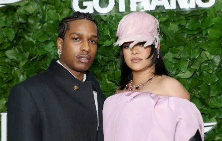 ريهانا Rihanna وآساب روكي A$AP Rocky في حفل توزيع جوائز غوثام 2025. مصدر الصورة: Mike Coppola/Getty Images for The Gotham Film & Media Institute /AFP