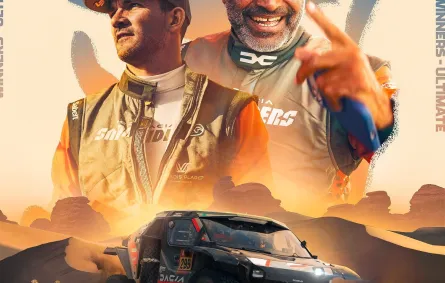 القطري ناصر العطية يفوز برالي داكار السعودية. الصورة من الحساب الرسمي لداكار على منصة x