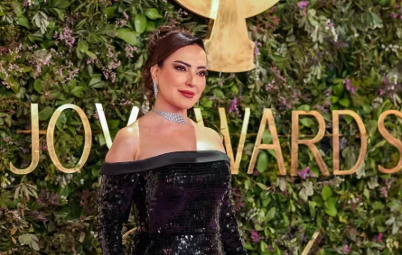 أمل عرفة بحفل Joy Awards 2026- الصورة من المركز الإعلامي لـ  مجموعة MBC