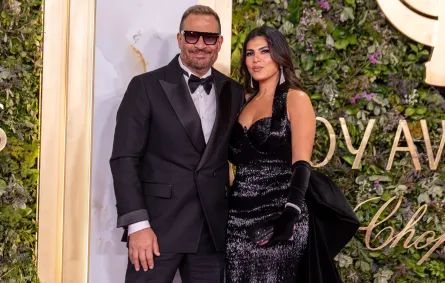 ماجد المصري وزوجته في حفل 2026 Joy Awards‏ -  الصورة من الهيئة العامة للترفيه