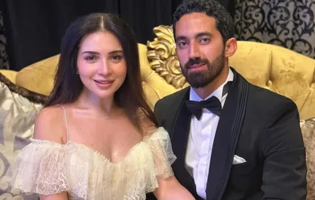 مي عز الدين وزوجها دكتور التغذية أحمد تيمور- الصورة من حساب مي على إنستغرام