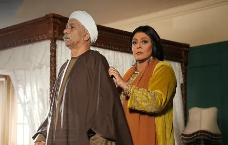 هالة صدقي وسيد رجب من مسلسل بيبو - الصورة من الشركة المنتجة