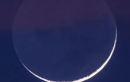 هلال شهر شعبان يُزيّن السماء اليوم