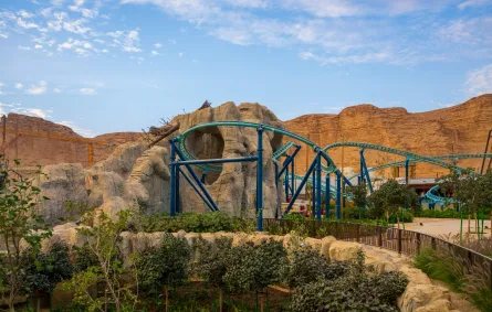 Six Flags مدينة القدية (مصدر الصورة: منصة الصور السعودية) 
