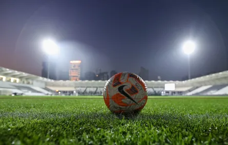 أحد ملاعب كرة القدم في السعودية 