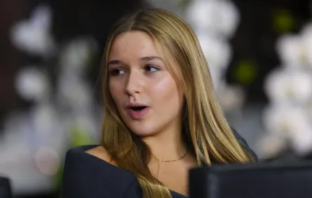 هاربر بيكهام في فلوريدا ( Harper Beckham in Florida ). مصدر الصورة: RICH STORRY / GETTY IMAGES NORTH AMERICA / GETTY IMAGES VIA AFP