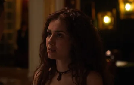 جيهان الشماشرجي في كواليس بطل العالم- الصورة من المركز الإعلامي للمسلسل