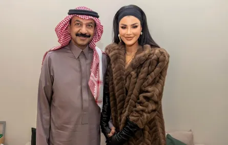 عبادي الجوهر وأميمة طالب- الصورة من حساب روتانا لايف على الإنستغرام