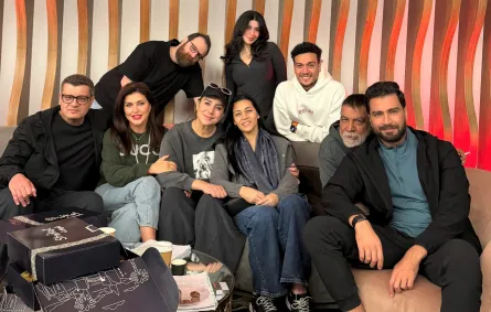 أبطال مسرحية سمن على عسل- الصورة من الشركة المنتجة للمسرحية