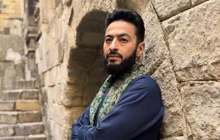 حمادة هلال من مسلسل المداح 6- الصورة من حسابه على إسنتغرام