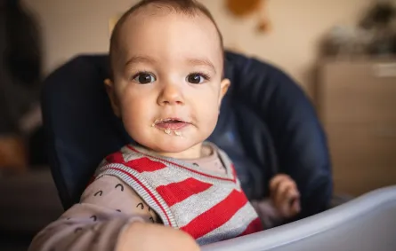 صورة رضيع بعد الفطام