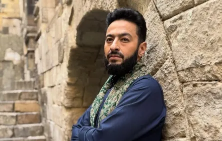 حمادة هلال من مسلسل المداح 6- الصورة من حسابه على إسنتغرام