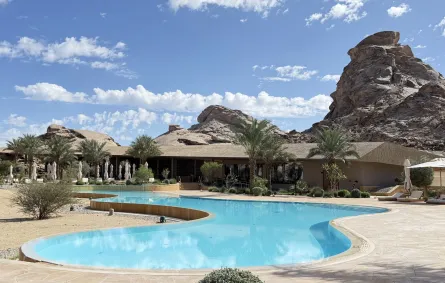 مشروع البحر الأحمر يجمع بين الفخامة والاستدامة في السعودية (تصوير: منال الغلث)