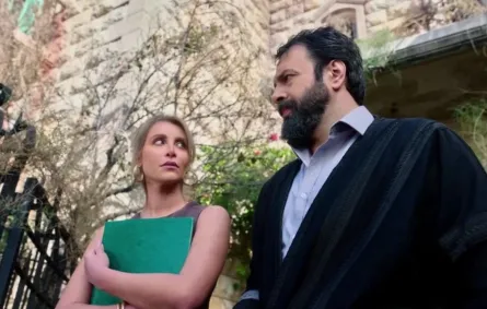 نور علي وتيم حسن في مسلسل مولانا- الصورة من حسابها على إنستغرام 