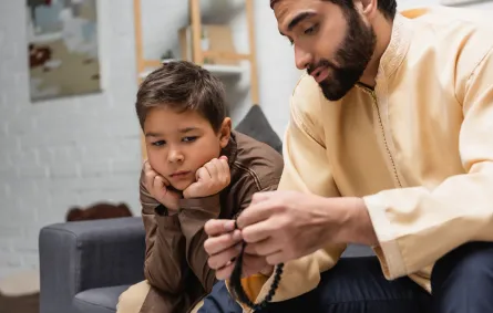 صورة طفل في رمضان