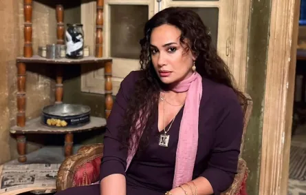 هند صبري من كواليس مسلسل مناعة الصورة من صفحتها على إنستغرام