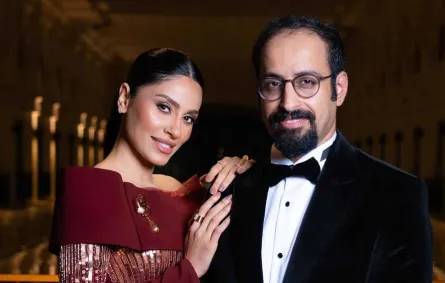 إلهام علي وخالد صقر - الصورة من حساب خالد صقر على X