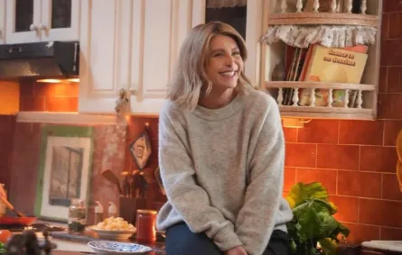 نور علي من كواليس مسلسل مولانا - الصورة من صفحتها على انستغرام