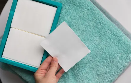 أوراق غسيل الملابس