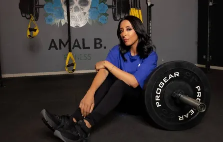 رئيسة اللجنة النسائية في الاتحاد السعودي للمصارعة أمل باعطية-تصوير خاص لسيدتي