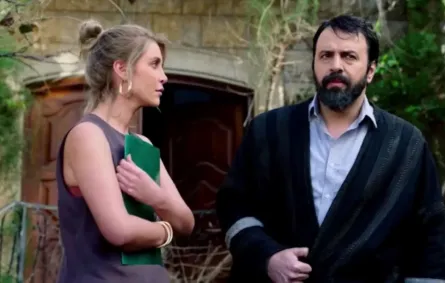 كواليس مسلسل مولانا- الصورة من حساب نور علي على إنستغرام