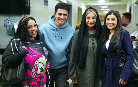 مي عمر وسوسن بدر ومصطفى عماد وشيماء سيف