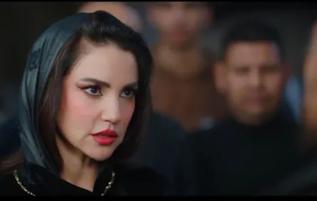 درة من مسلسل علي كلاي - الصورة من شاشة عرض المسلسل