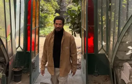 عمرو سعد من كواليس مسلسل إفراج الصورة من صفحة تارا عماد على إنستغرام