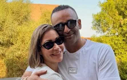 أحمد الجنايني ومنة شلبي - الصورة من حسابه الرسمي على إنستجرام