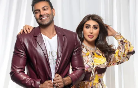 محمد الحداد وهنادي الكندري- الصورة من حسابه على الانستغرام