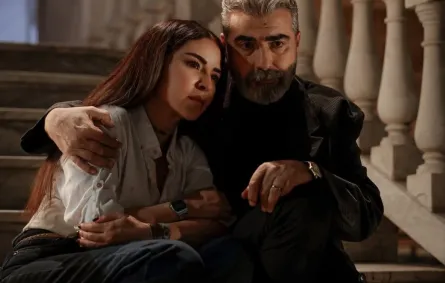 كواليس مسلسل بالحرام - الصورة من صفحة ماغي بوغصن على انستغرام