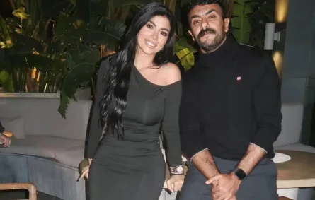 كارولين عزمي مع أحمد العوضي - الصورة من حسابها على إنستغرام