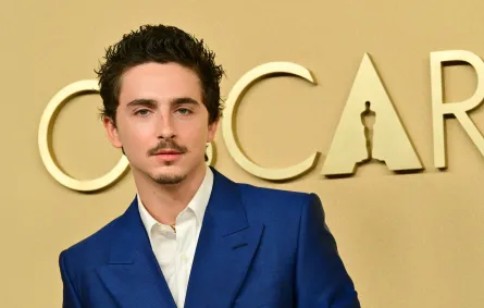 تيموثي شالاميه من حفل غداء المرشحين لجوائز الأوسكار الـ98 - مصدر الصورة: Frederic J. Brown / AFP