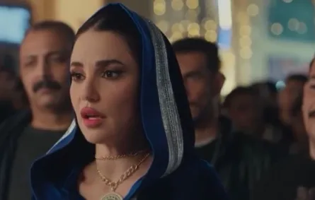 درة في مسلسل علي كلاي - الصورة من شاشة عرض المسلسل