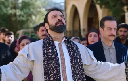 تيم حسن في مسلسل مولانا -الصورة من شاشة عرض المسلسل