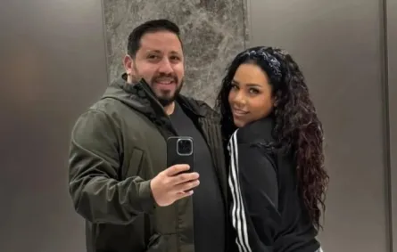 شيماء سيف ومحمد كارتر- الصورة من حساب كارتر على إنستغرام