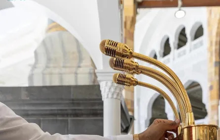  منظومة صوتية متطورة حول المسجد الحرام