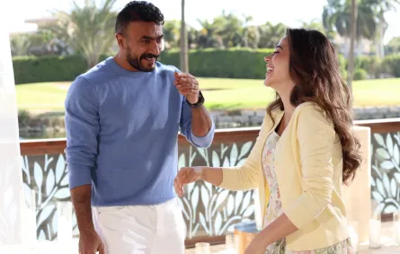 أحمد العوضي ويارا السكري