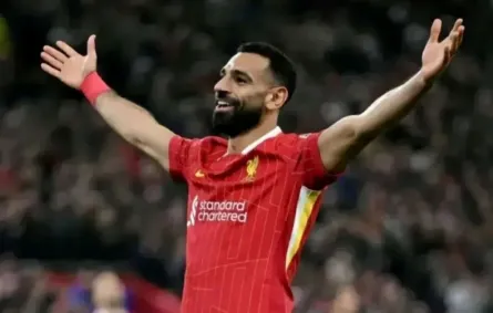 محمد صلاح Mohamed Salah (مصدر الصورة: Paul ELLIS / AFP)