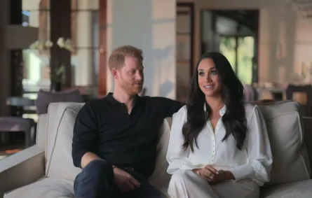 المسلسل الوثائقي Harry & Meghan -الصورة من الشركة المنتجة
