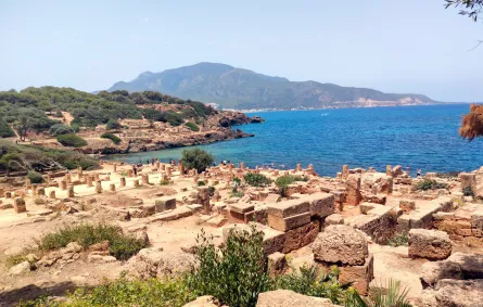 تيبازة تشتهر بآثارها الرومانية