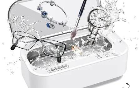  جهاز الألتراسونيك لتنظيف الحلي والنظارات