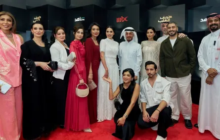 فريق مسلسل خريف القلب- الصورة من المركز الاعلامي لـ ام بي سي