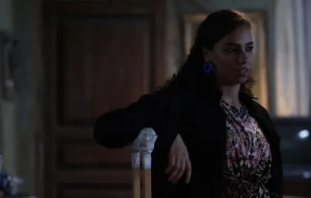 دينا دياب في كواليس فيلم السادة الأفاضل- الصورة من حسابها على إنستغرام