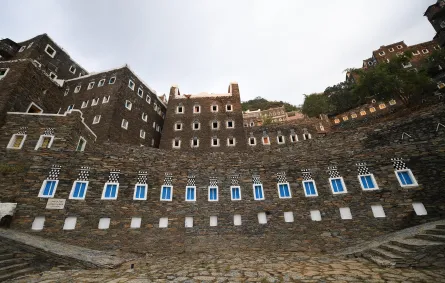 قرية رجال ألمع التراثية بمنطقة عسير