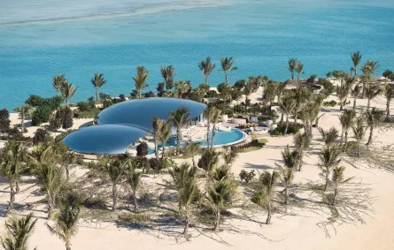 إطلالة على منتجع شيبارة (الصورة من صفحة shebara الرسمية على اسنتغرام)